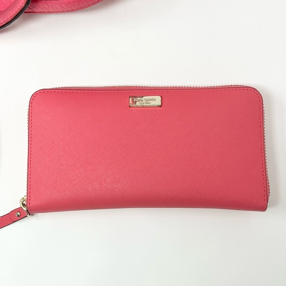 Kate Spade Pink Bag w/ Wallet - Picture 3 of 4